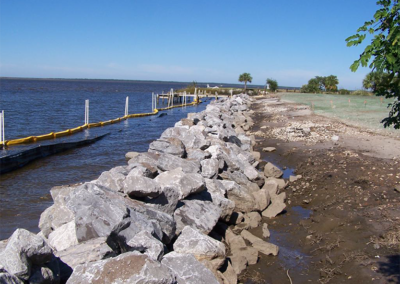 Indian Creek construction of sill
